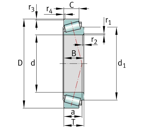 32317-H bearing 32317-H bearing